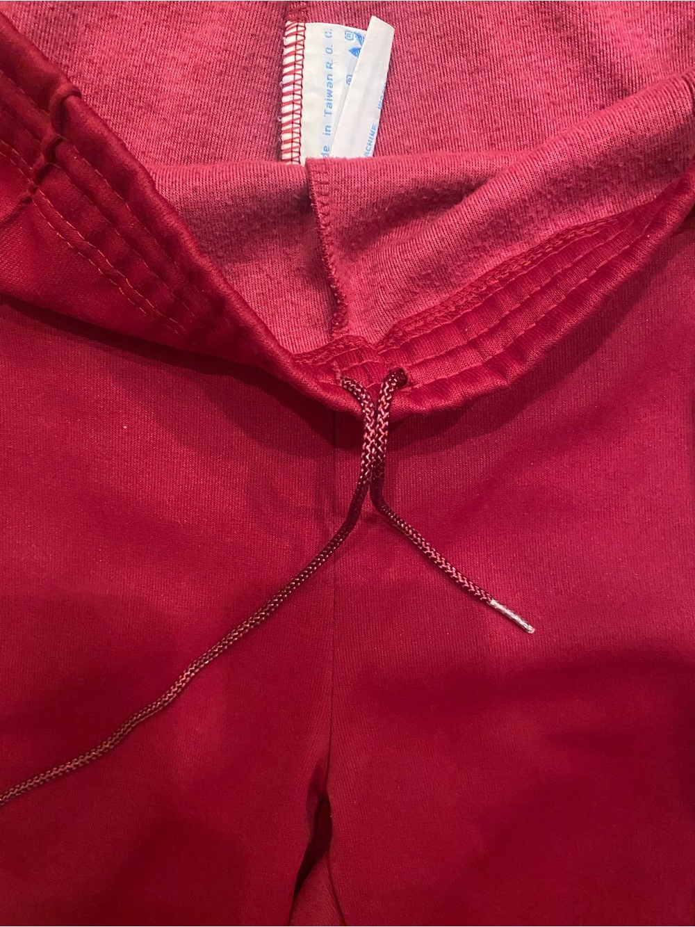Adidas Men’s Vintage Maroon Trefoil Taiwan Y2K Track Suit 70s 80s Size L - Picture 6 of 15